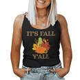 It's Fall Yall Pumpkins Halloween Fall Autumn Halloween Women Tank Top