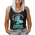 Just A Girl Who Loves Anime And Sketching Women Tank Top