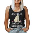Just A Girl Who Loves Polar Bears Polar Bear Women Tank Top