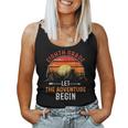 Let The 8Th Grade Adventure Begin Eighth Grade Teacher Retro Women Tank Top Weekend Graphic