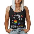 Lgbt Mama Momma Bear Gay Pride Proud Mom Mothers Day Women Tank Top Basic Casual Daily Weekend Graphic