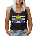 Lgbt Straight Gay Ally Pride Flag For Hetero Men Women Women Tank Top