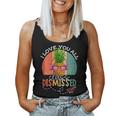 I Love You All Class Dismissed Ananas Vintage For Women Men Women Tank Top