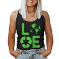 Love Earth Day 90S Planet Vintage Recycling Kids Or Teacher For Teacher Women Tank Top