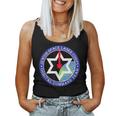 Men Women Secret Jewish Space Laser Corps Mazel Tov Funny Women Tank Top Basic Casual Daily Weekend Graphic