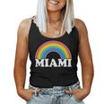 Miami Fl Gay Pride Women Men Rainbow Lesbian Lgbtq Lgbt Women Tank Top