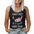 Nonna Grandma Gift Worlds Best Nonna Shark Women Tank Top Weekend Graphic