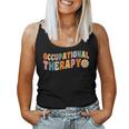 Occupational Therapy Groovy Occupational Therapist Ot Women Tank Top