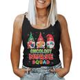 Oncology Nurse Squad Christmas Gnomes Ugly Sweater Gnome Women Tank Top