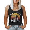 Pedal To The Metal Sewing Machine Quilting Vintage Women Tank Top