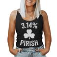 Pi Day St Patrick's 314 Irish Pirish Math Teacher Women Tank Top Pi Day St Patrick's 314 Irish Pirish Math Teacher Women Tank Top
