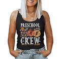 Preschool Boo Crew Teacher Halloween Costume Women Tank Top