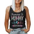 Promoted To Mommy Est 2024 First Time Mom For Mom Women Tank Top