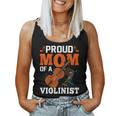 Proud Mom Of A Violinist Viola Violin Players Mama Women Tank Top