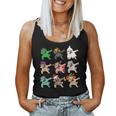 Pug Dog Witch Mummy Halloween Costume Christmas Mummy Women Tank Top