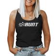 Racing Birthday Party Matching Family Race Car Pit Crew Aunt Women Tank Top