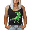 Rainbow Dot Day Dinosaur T-Rex Lover International Dot Day Women Tank Top
