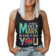 Rainbow Dot Day Make Your Mark See Where It Takes You Dot Women Tank Top