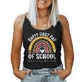 Rainbow Happy First Day Of Preschool Welcome Back To School Women Tank Top