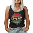 Retro Ashley Falls Home State Cool 70S Style Sunset Women Tank Top