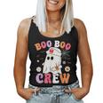 Retro Boo Boo Crew Nurse Ghost Halloween Nurse Women Tank Top