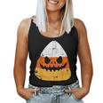 Scary Halloween Candy Corn Spooky Costume Women Tank Top