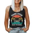 Back To School Game Over Teacher Student Video Game Women Tank Top
