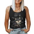 Shiba Inu Dog Anatomy Pet Black Tan Doge Mom Cute Women Tank Top