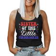 Sister Of The Little Firecracker 4Th Of July Patriotic Patriotic Women Tank Top