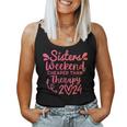 Sisters Weekend Cheapers Than Therapy 2024 Girls Trip Women Tank Top