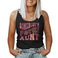 Somebodys Feral Aunt Cool Groovy For Mom For Mom Women Tank Top