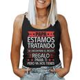 Spanish Dad From Daughter Son Fathers Day Women Tank Top Basic Casual Daily Weekend Graphic