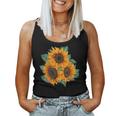 Sunflower Watercolor Floral s By La Monarca Women Tank Top
