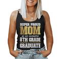 Super Proud Mom Of An Awesome 8Th Grade Graduate 2023 2024 Women Tank Top Basic Casual Daily Weekend Graphic