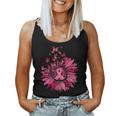 Support Squad Breast Cancer Awareness Pink Ribbon Butterfly Women Tank Top