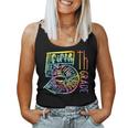 Tie Dye 5Th Grade Typography Squad First Day Of School Women Tank Top