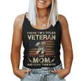 I Have Two Titles Veteran And Mom Veteran Mom Women Tank Top