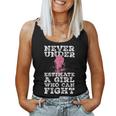 Never Underestimate A Girl Who Can Fight Women Tank Top