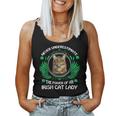 Never Underestimate The Power Of An Irish Cat Lady Women Tank Top
