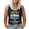 Uss Fort Mchenry Lsd-43 Veterans Day Father Day Gift Women Tank Top Basic Casual Daily Weekend Graphic