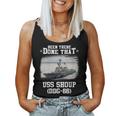 Uss Shoup Ddg-86 Destroyer Class Veterans Day Father Day Women Tank Top Basic Casual Daily Weekend Graphic