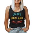 Vintage Coffee Dogs Jiu Jitsu Brazilian Jiu Jitsu Bjj Women Tank Top