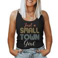 Vintage Retro Just A Small Town Girl Women Tank Top