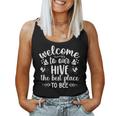 Welcome To Our Hive The Best Place To Bee Women Tank Top Basic Casual Daily Weekend Graphic