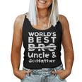 Worlds Best Bro Uncle Godfather Baby Reveal 2020 Women Tank Top