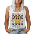 1St Day Of School Preschool Vibes Fun Teacher Nursery School Women Tank Top Weekend Graphic