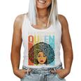 Birthday Junenth Queen Black History September Girl Retro Women Tank Top