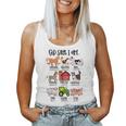 God Says I Am Animals Bible Verse Farmer Toddler Kids Women Tank Top Basic Casual Daily Weekend Graphic