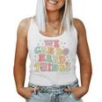 We Can Do Hard Things Groovy Back To School Teacher Student Women Tank Top