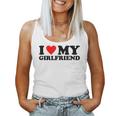 I Love My Girlfriend I Heart My Girlfriend Gf Women Tank Top Weekend Graphic